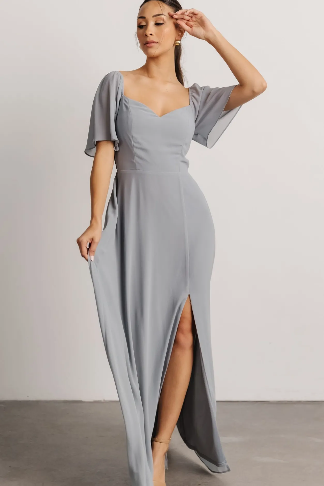 Online Baltic Born Sierra Sweetheart Maxi Dress | Light Blue LightBlue