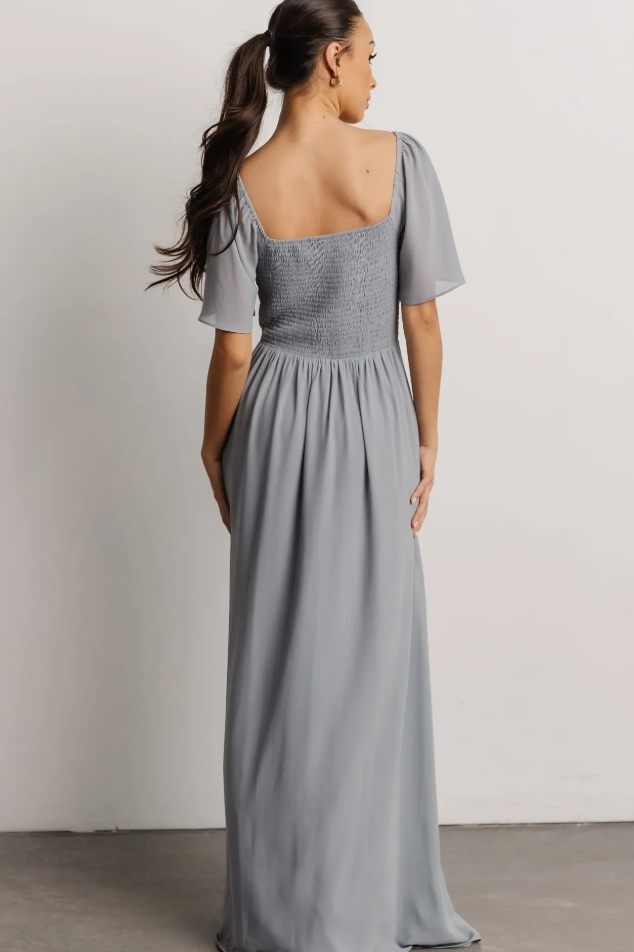 Online Baltic Born Sierra Sweetheart Maxi Dress | Light Blue LightBlue