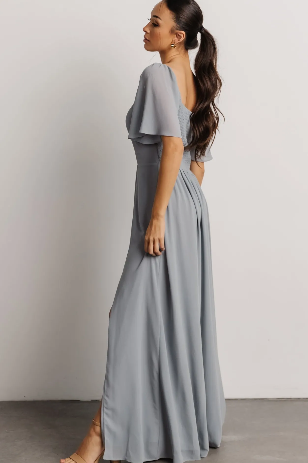 Online Baltic Born Sierra Sweetheart Maxi Dress | Light Blue LightBlue