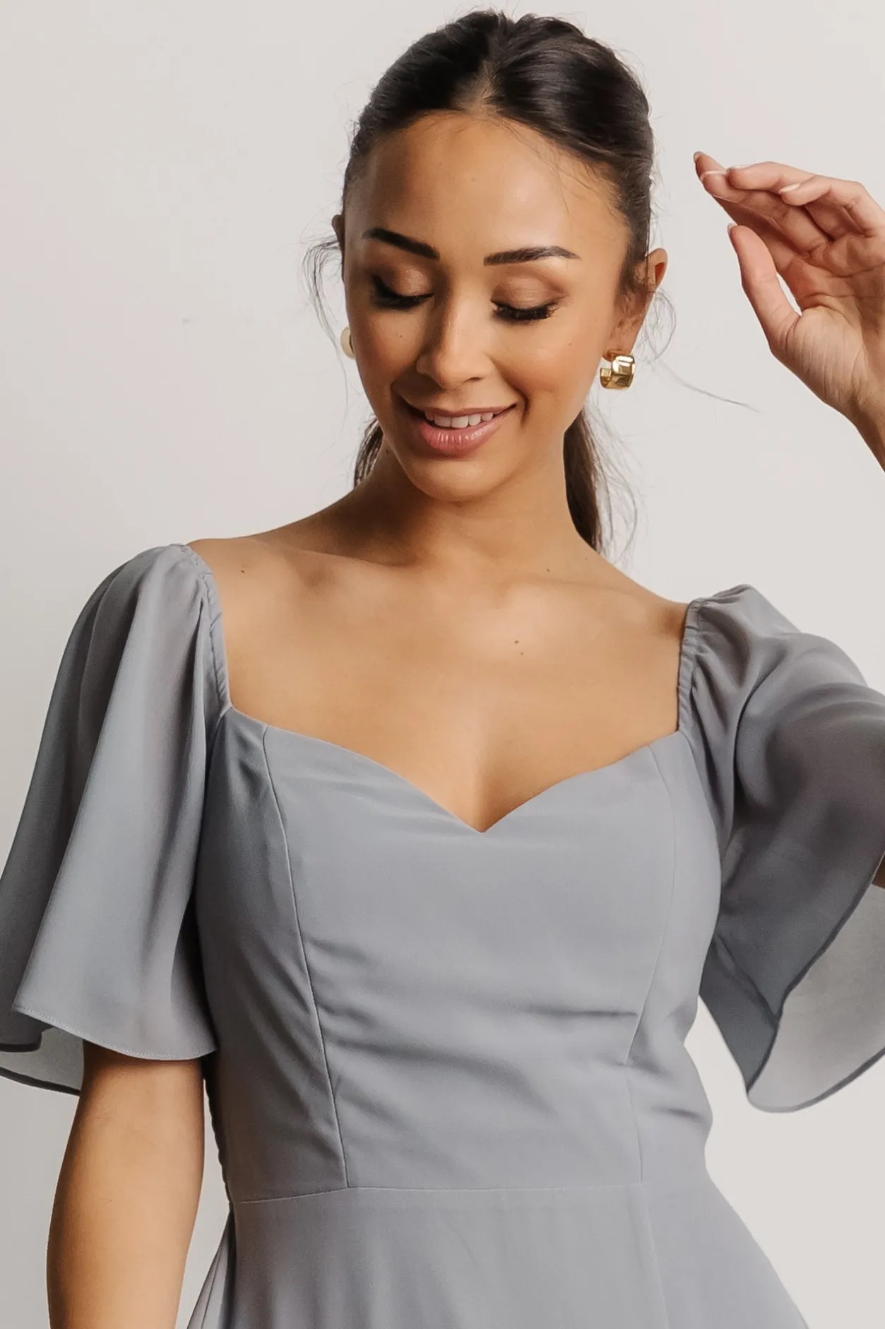 Online Baltic Born Sierra Sweetheart Maxi Dress | Light Blue LightBlue