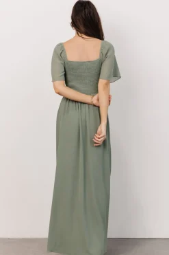 Online Baltic Born Sierra Sweetheart Maxi Dress | Eucalyptus