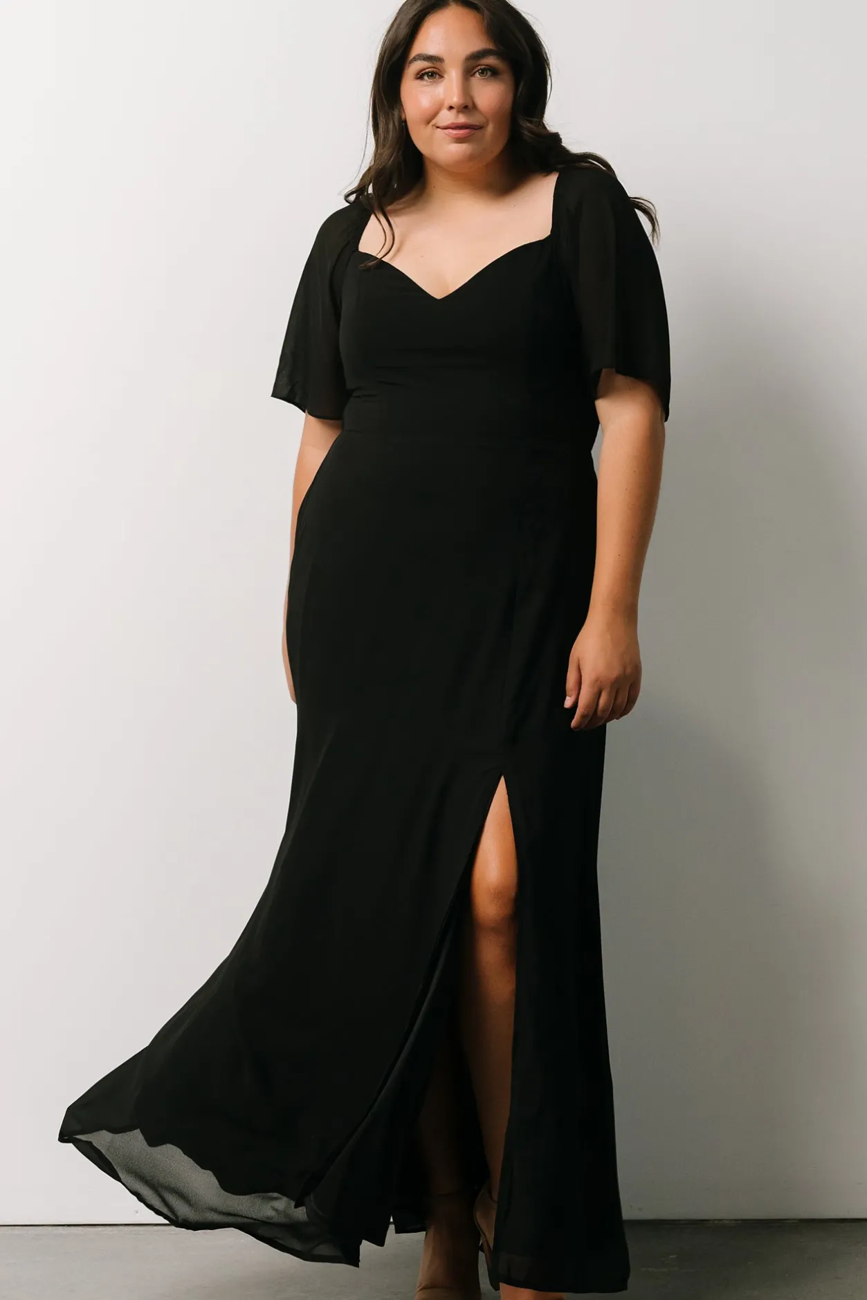 Sale Baltic Born Sierra Sweetheart Maxi Dress | Black