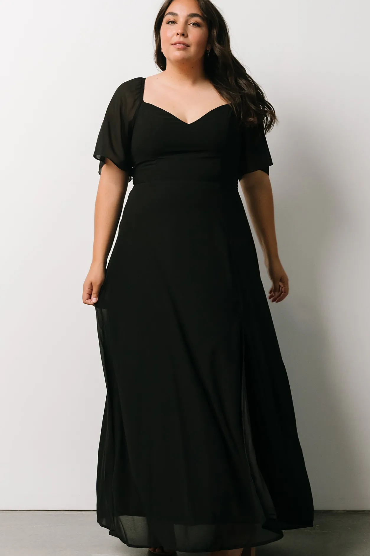 Sale Baltic Born Sierra Sweetheart Maxi Dress | Black