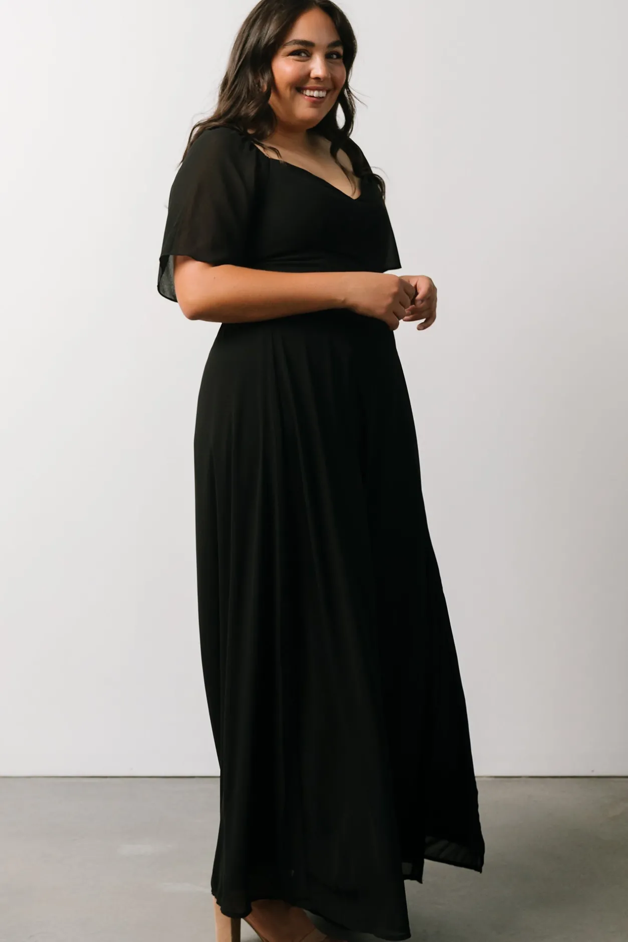 Sale Baltic Born Sierra Sweetheart Maxi Dress | Black