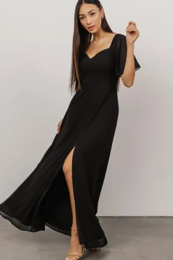 Sale Baltic Born Sierra Sweetheart Maxi Dress | Black