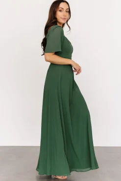 Sale Baltic Born Sierra Sweetheart Maxi Dress | Evergreen