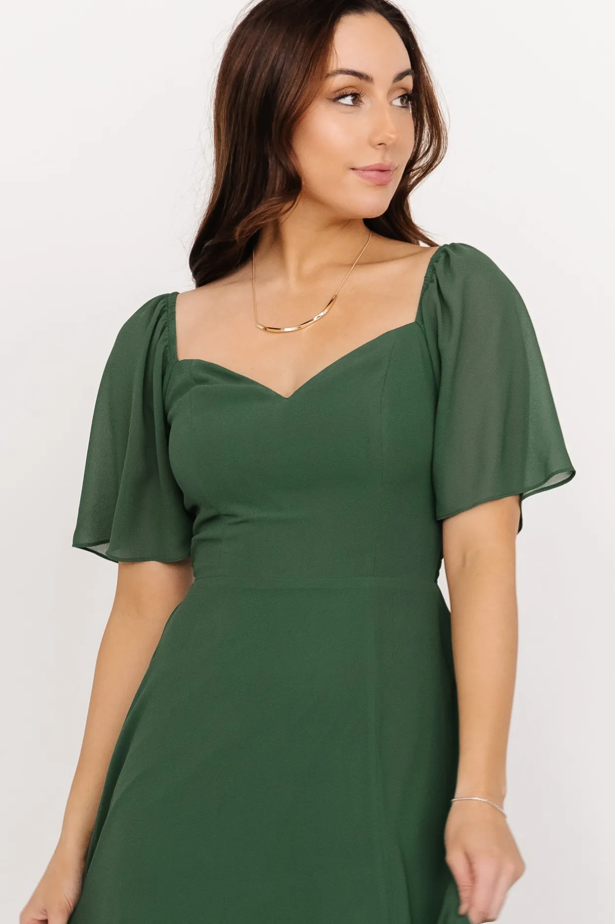 Sale Baltic Born Sierra Sweetheart Maxi Dress | Evergreen