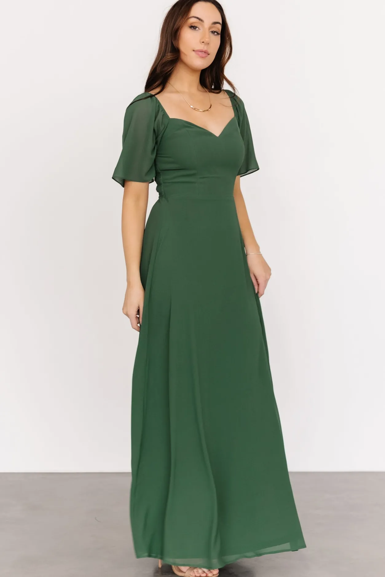 Sale Baltic Born Sierra Sweetheart Maxi Dress | Evergreen