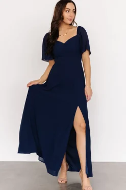 Discount Baltic Born Sierra Sweetheart Maxi Dress | Navy