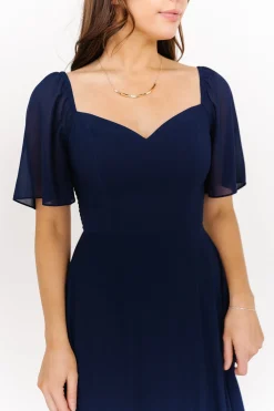 Discount Baltic Born Sierra Sweetheart Maxi Dress | Navy