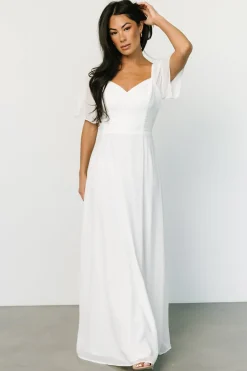 Sale Baltic Born Sierra Sweetheart Maxi Dress | White