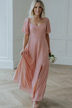 Online Baltic Born Sierra Sweetheart Maxi Dress | Blush
