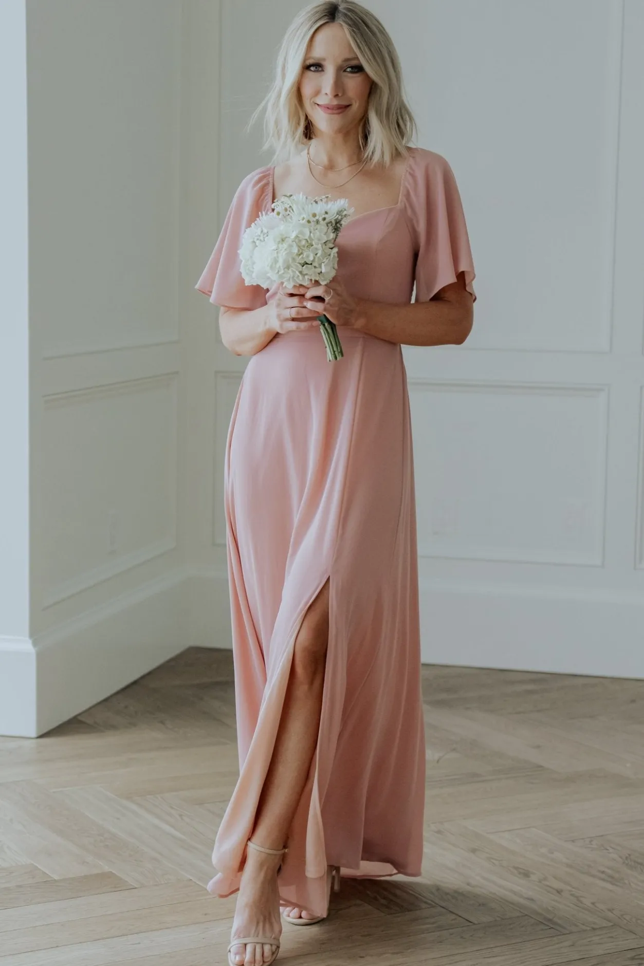 Online Baltic Born Sierra Sweetheart Maxi Dress | Blush