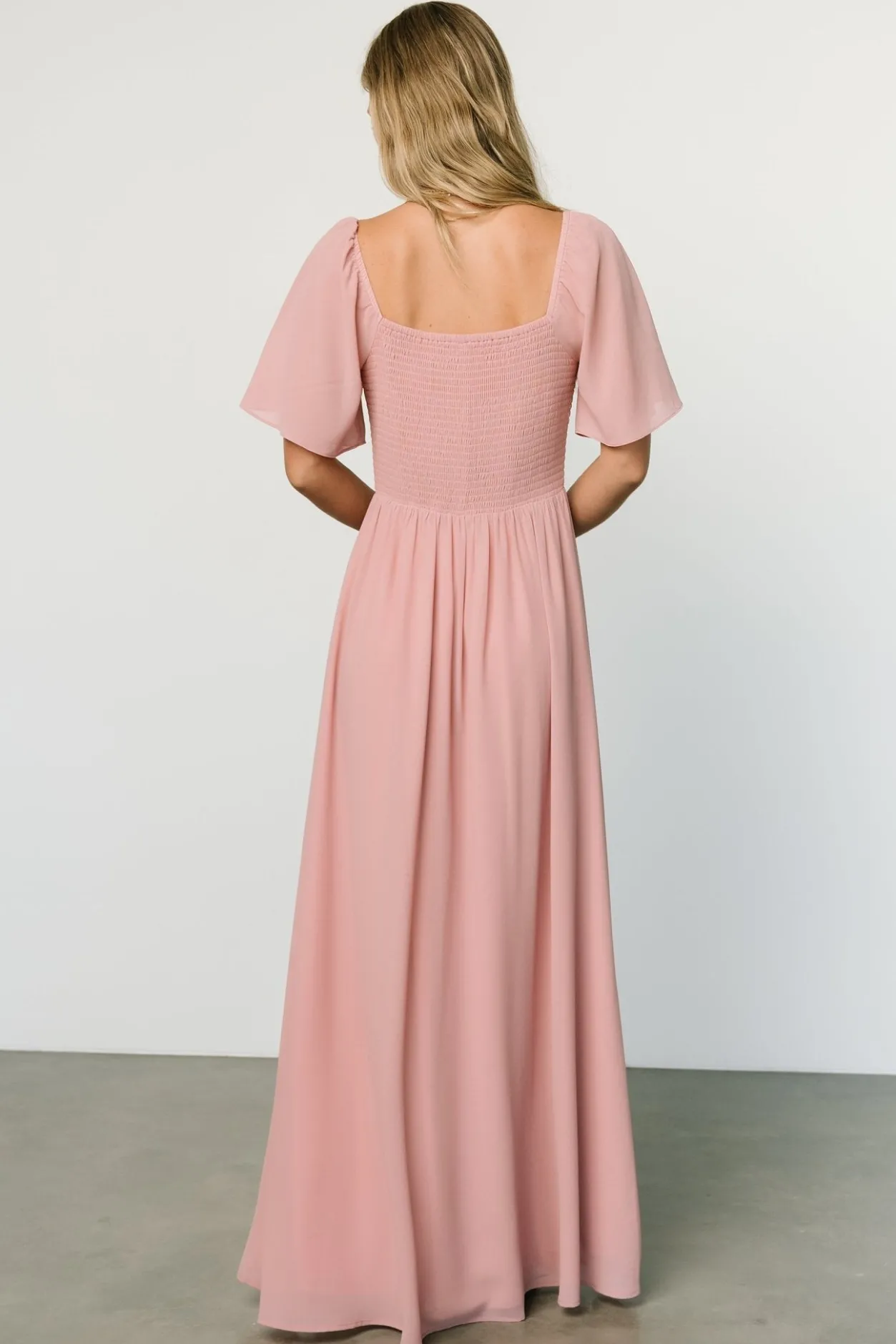 Online Baltic Born Sierra Sweetheart Maxi Dress | Blush