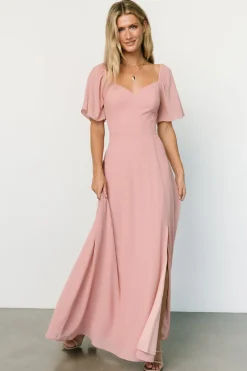 Online Baltic Born Sierra Sweetheart Maxi Dress | Blush