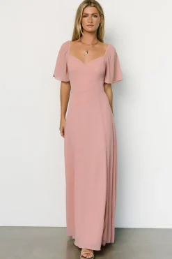 Online Baltic Born Sierra Sweetheart Maxi Dress | Blush