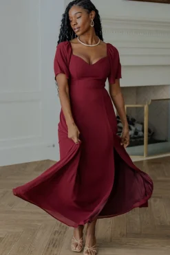 Outlet Baltic Born Sierra Sweetheart Maxi Dress | Mulberry