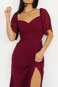 Outlet Baltic Born Sierra Sweetheart Maxi Dress | Mulberry