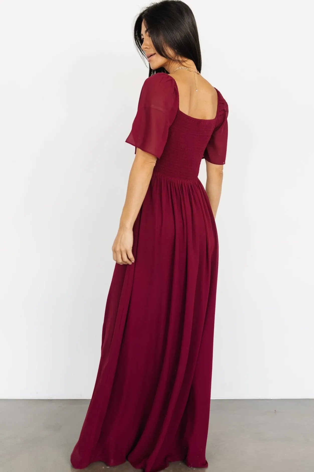 Outlet Baltic Born Sierra Sweetheart Maxi Dress | Mulberry