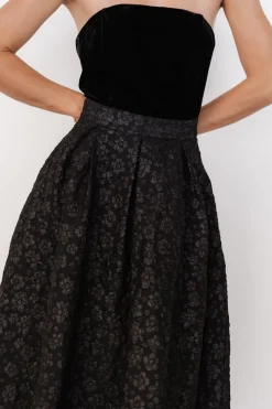 New Baltic Born Sila Strapless Dress | Black