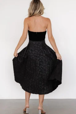 New Baltic Born Sila Strapless Dress | Black