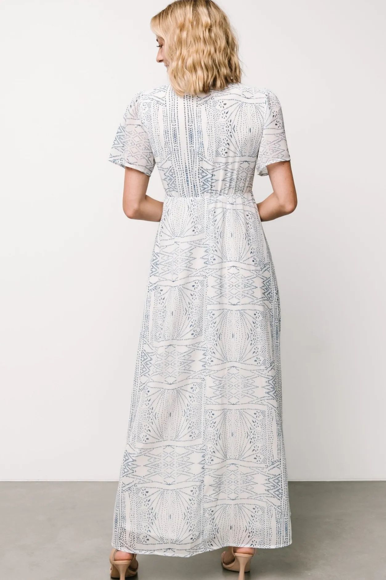 Online Baltic Born Skyla Deep V Maxi Dress | Blue Print BluePrint