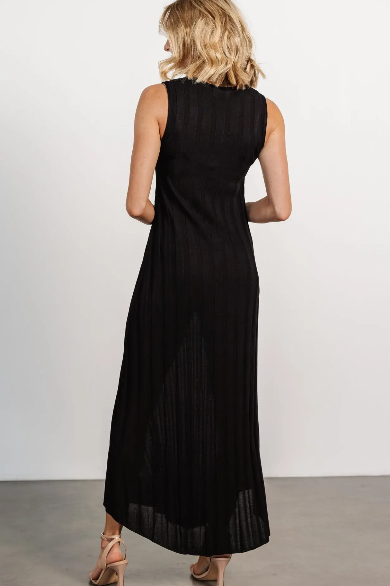 Outlet Baltic Born Skylar Tank Maxi Dress | Black