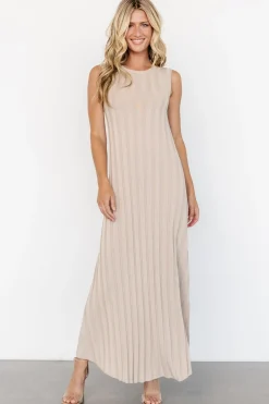 New Baltic Born Skylar Tank Maxi Dress | Taupe