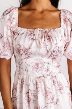 Hot Baltic Born Sonnet Short Dress | Blush Floral BlushFloral