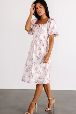 Hot Baltic Born Sonnet Short Dress | Blush Floral BlushFloral