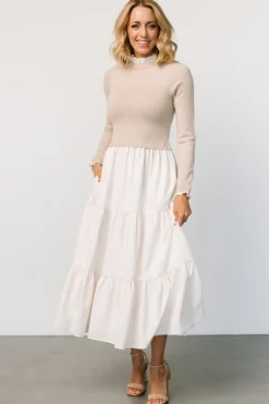 New Baltic Born Sophie Sweater Dress | Natural