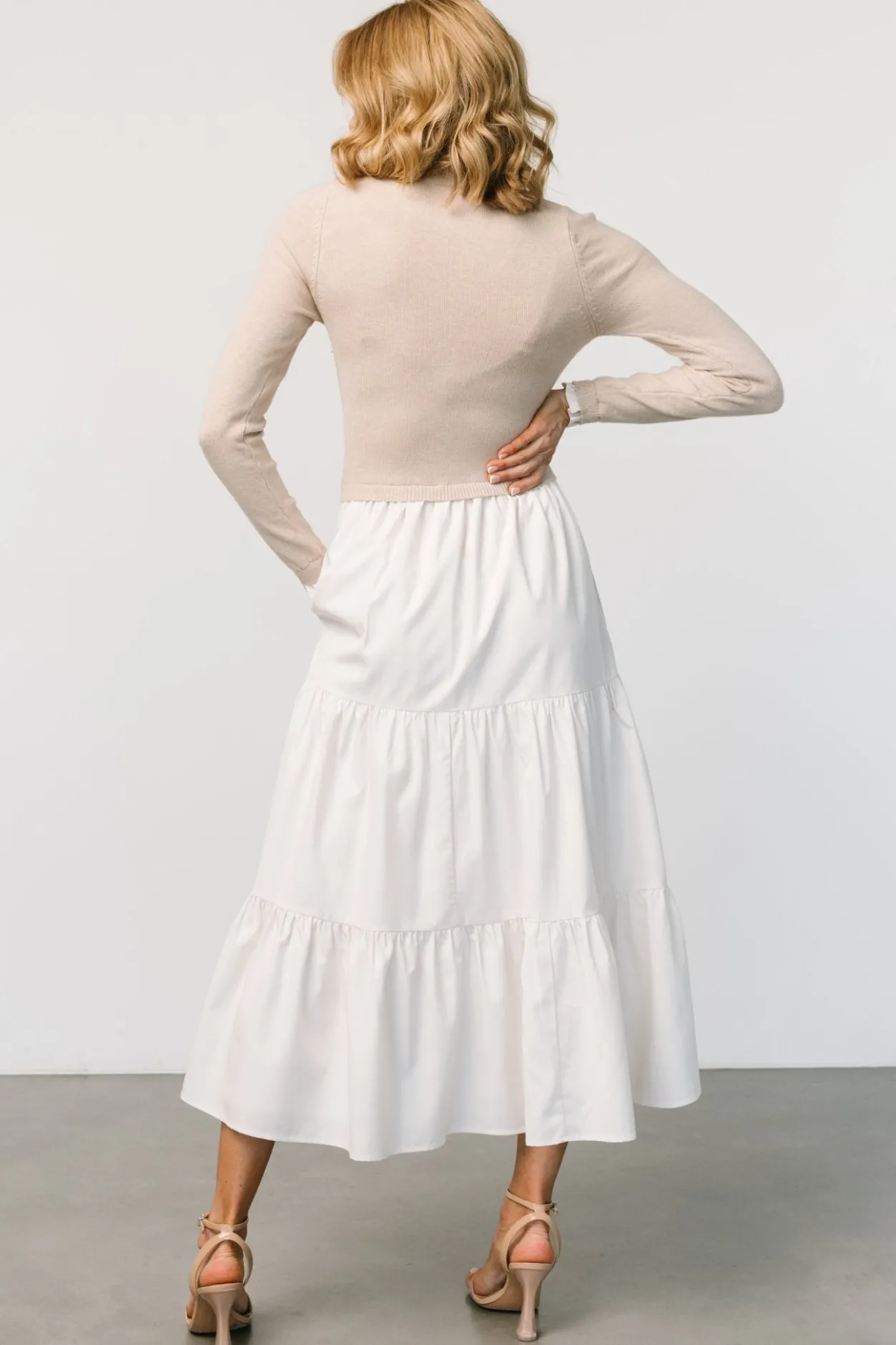 New Baltic Born Sophie Sweater Dress | Natural