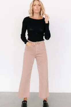 Clearance Baltic Born Spence Denim Pants | Dusty Rose DustyRose