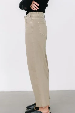Discount Baltic Born Spence Denim Pants | Olive