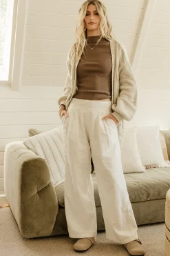 Best Baltic Born Spencer Chunky Knit Cardigan | Oatmeal