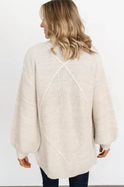 Best Baltic Born Spencer Chunky Knit Cardigan | Oatmeal