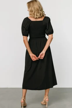 Hot Baltic Born Stefania Midi Dress | Black