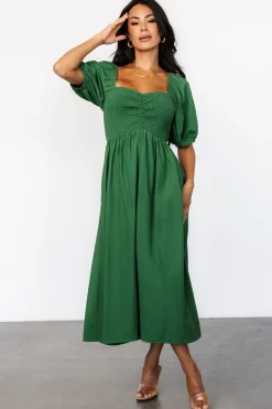 Fashion Baltic Born Stefania Midi Dress | Green