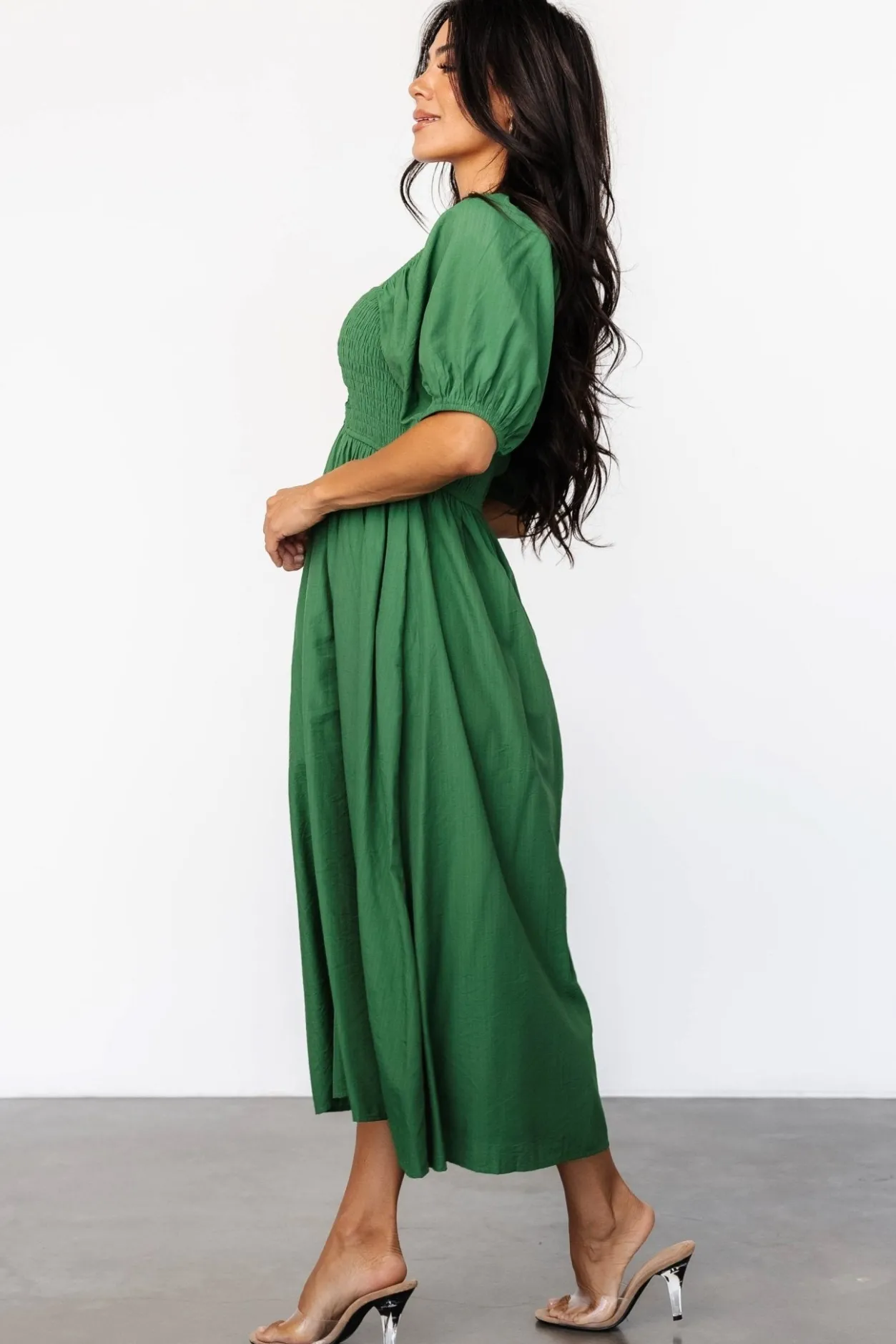 Fashion Baltic Born Stefania Midi Dress | Green