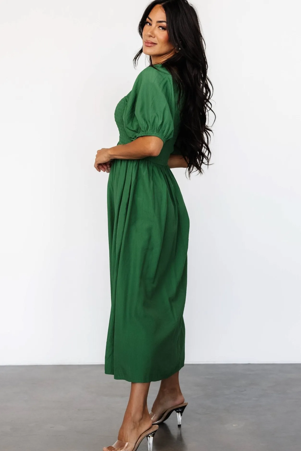 Fashion Baltic Born Stefania Midi Dress | Green