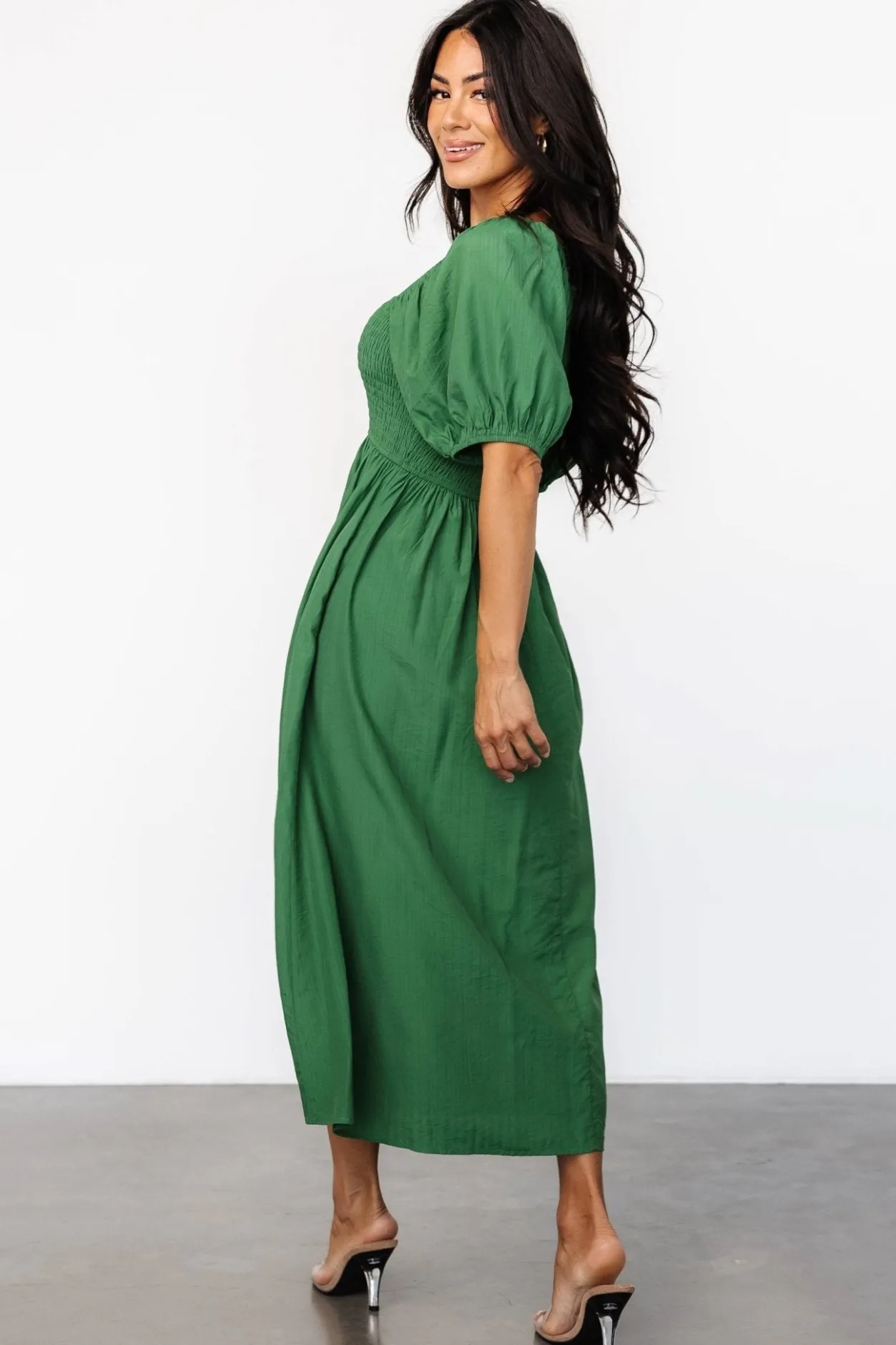 Fashion Baltic Born Stefania Midi Dress | Green