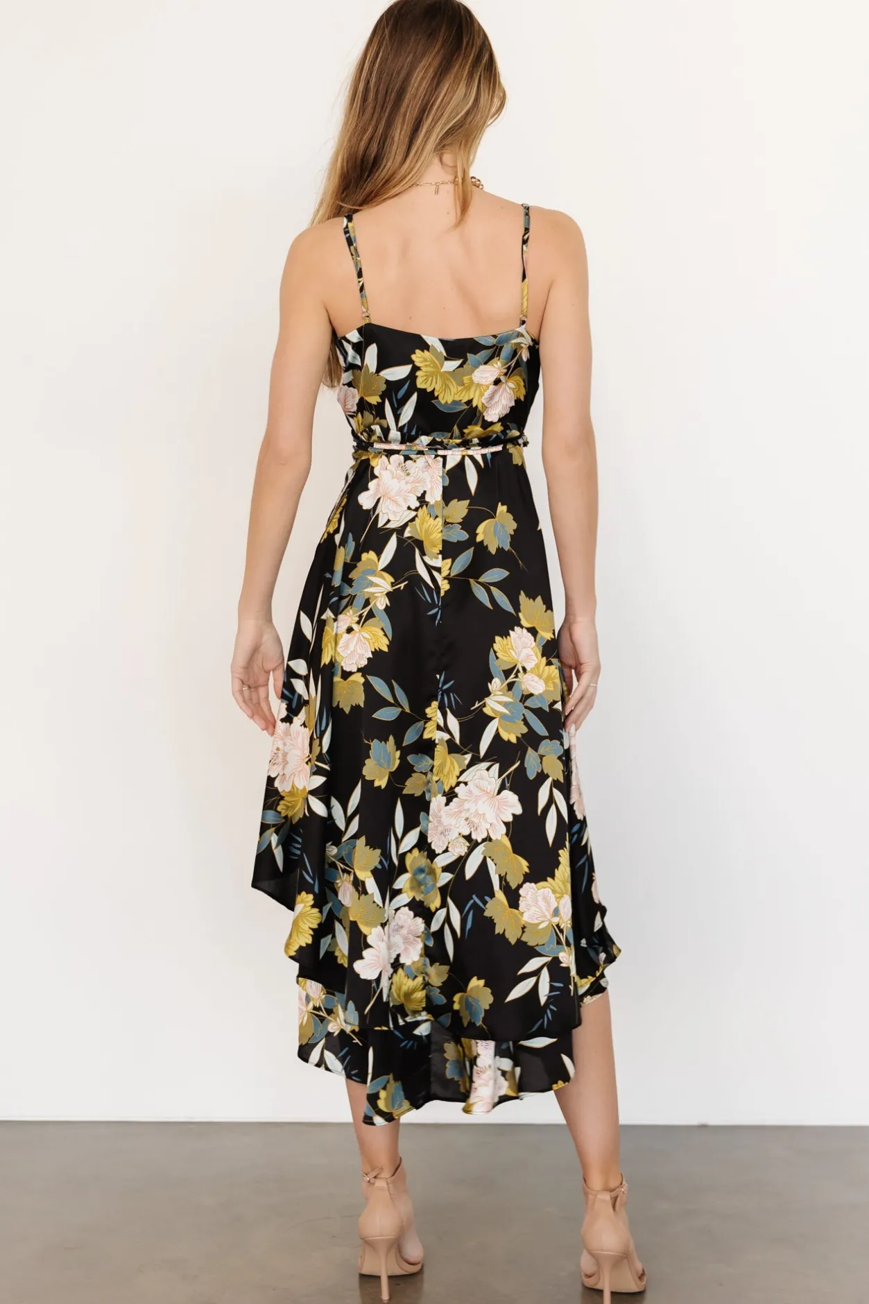 Fashion Baltic Born Steffi Tulip Wrap Dress | Midnight Floral MidnightFloral
