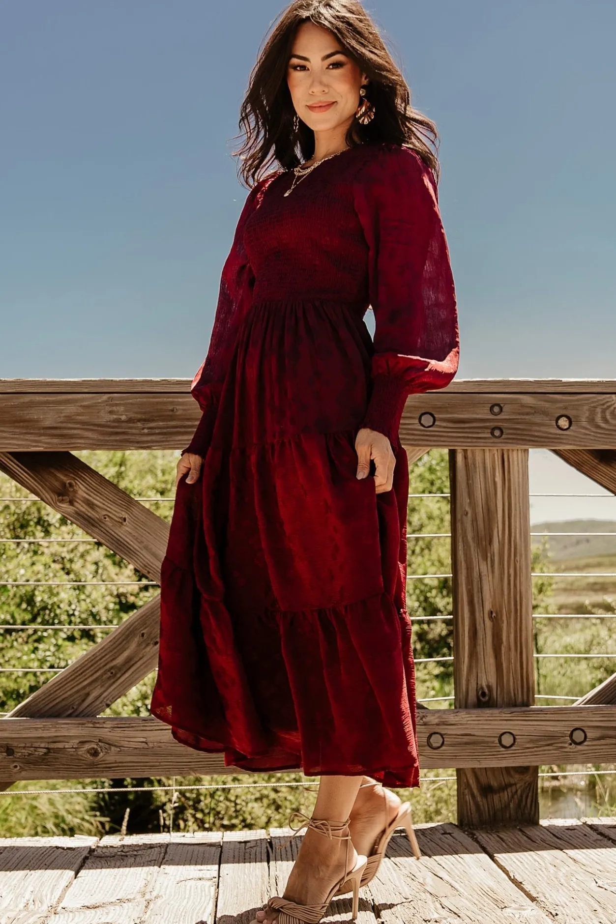 Clearance Baltic Born Stockholm Smocked Dress | Mulberry