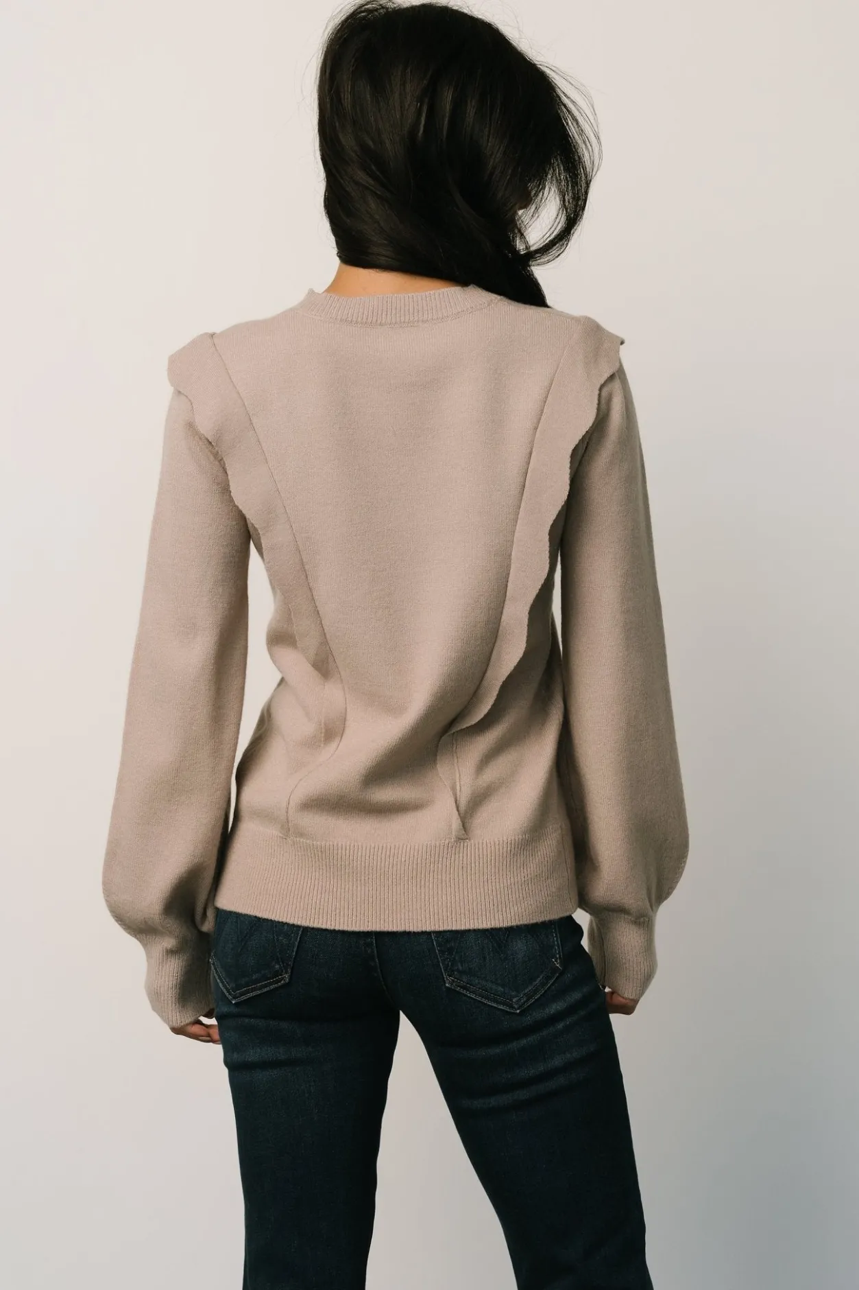 Sale Baltic Born Stowe Sweater | Latte