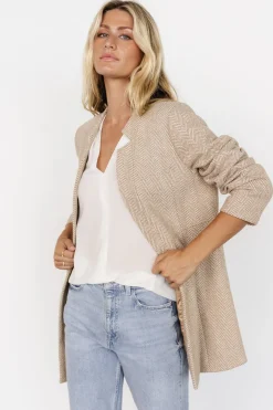 Outlet Baltic Born Stratford Open Front Blazer | Natural