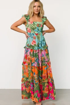 New Baltic Born Sundara Tiered Maxi Dress | Multi