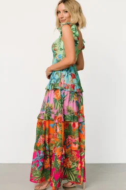 New Baltic Born Sundara Tiered Maxi Dress | Multi