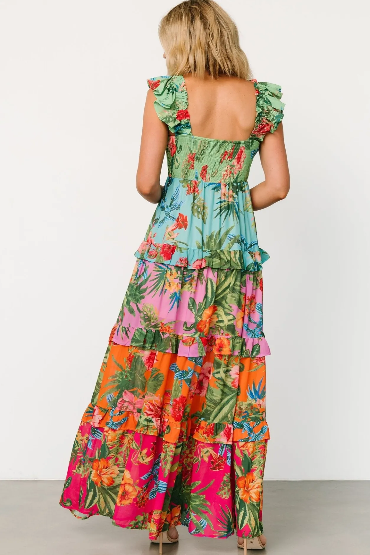 New Baltic Born Sundara Tiered Maxi Dress | Multi