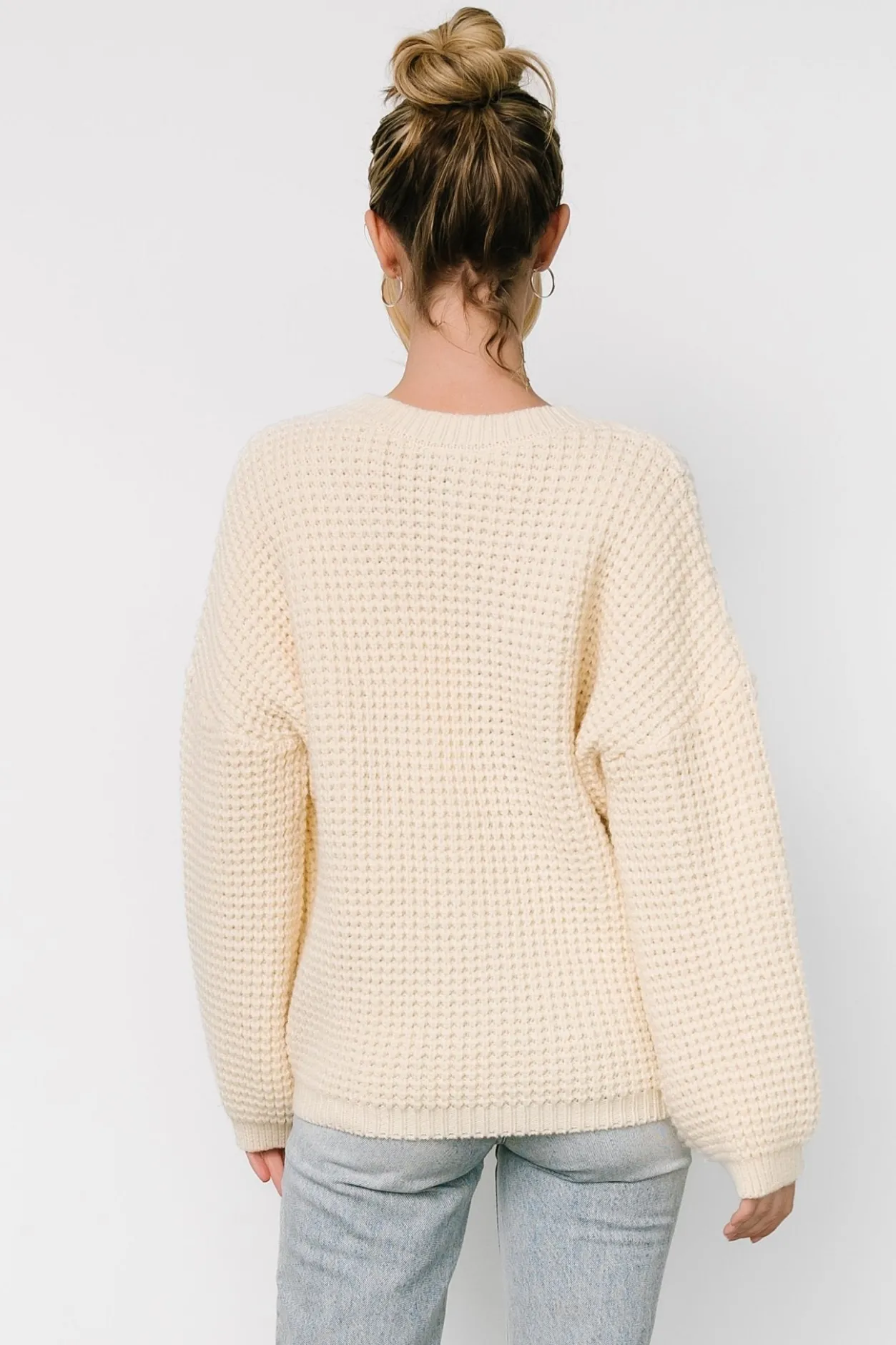 Sale Baltic Born Sutherland Chunky Knit Sweater | Cream