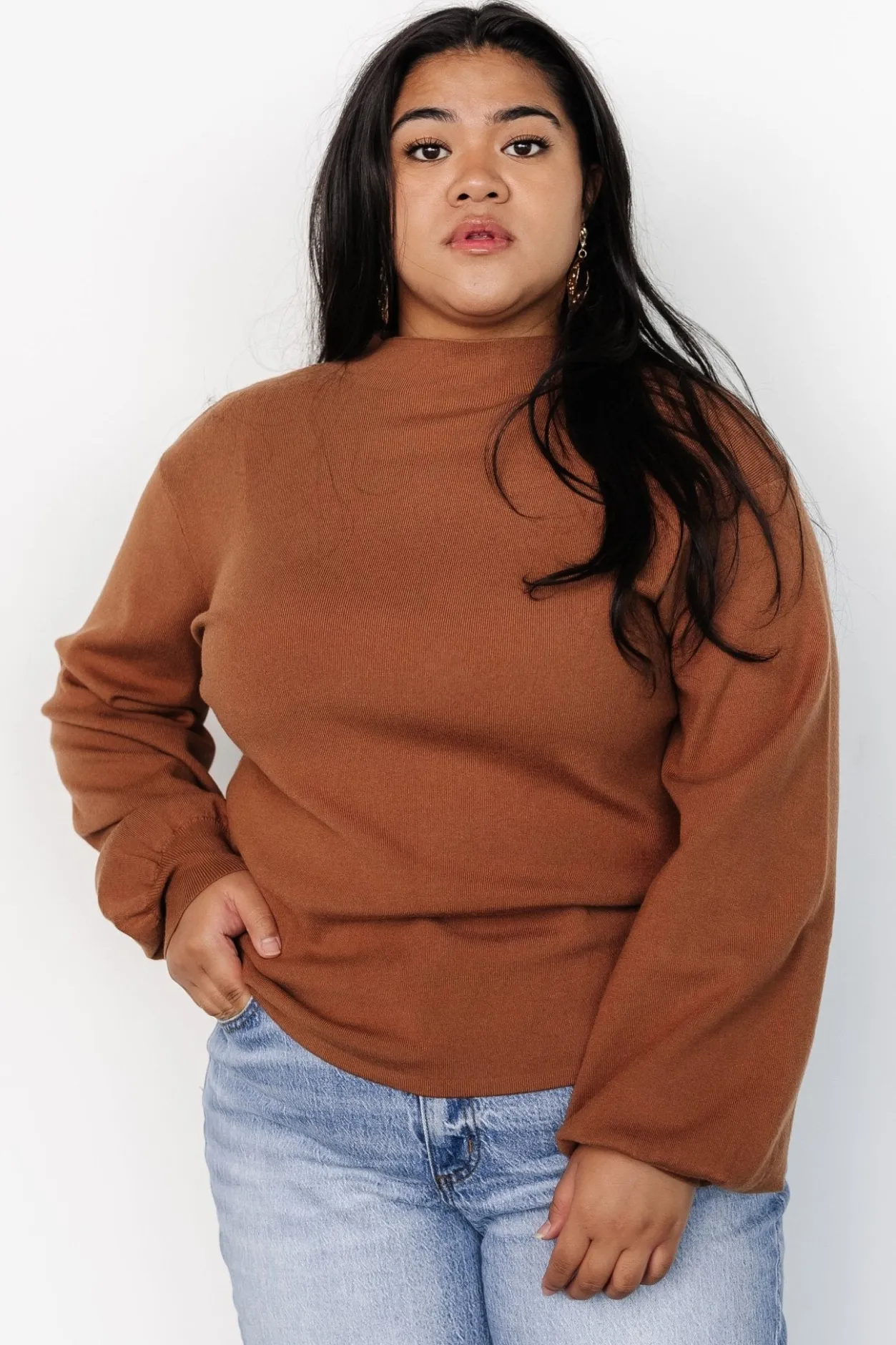 Sale Baltic Born Sutton Sweater Top | Brown